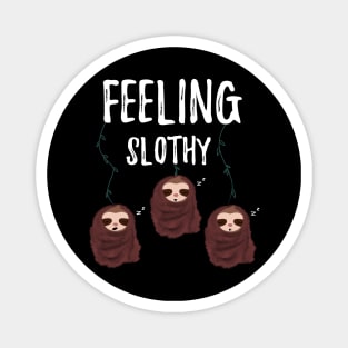 Sloth - Sleeping sloths - Funny sloths Magnet